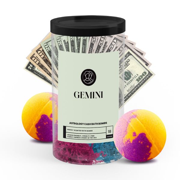 Gemini Astrology Cash Bath Bombs Online