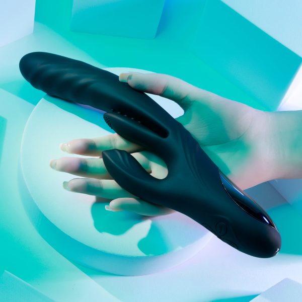 Playboy Rapid Rabbit Thrusting Vibrator with Flapping Shaft Discount