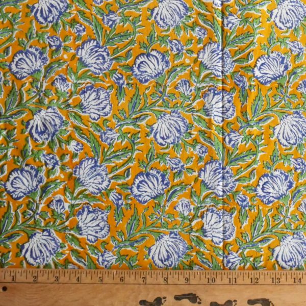 Block Print Fabric by the Yard Online Hot Sale - Image 3