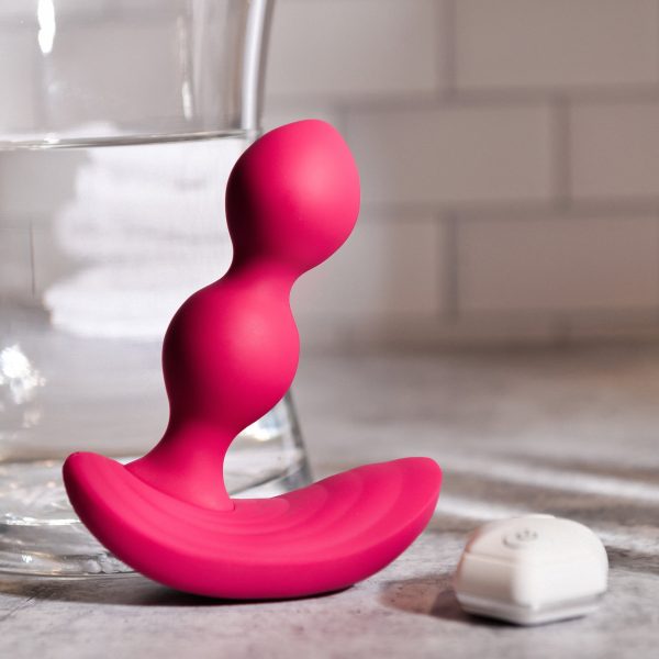 Bubble Butt Inflatable Vibrating Butt Plug with Remote Hot on Sale