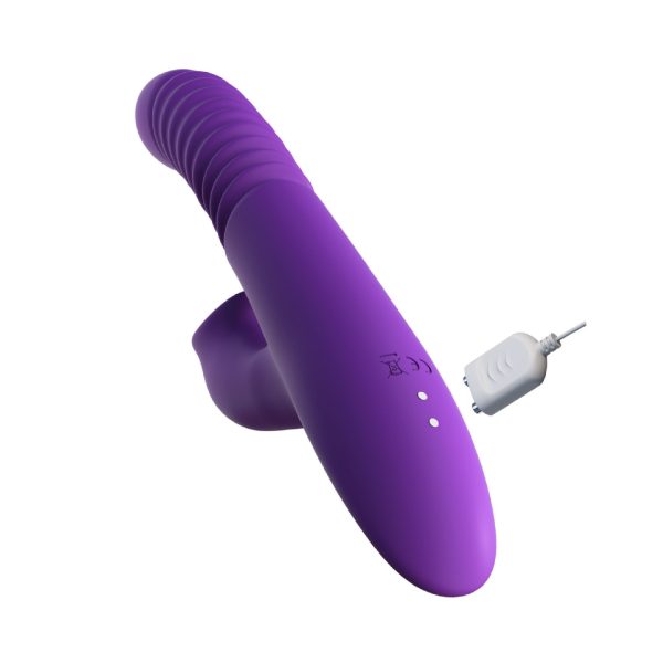 Fantasy For Her Thrusting Warming Rabbit with Clitoral Stimulating Tongues For Discount - Image 5