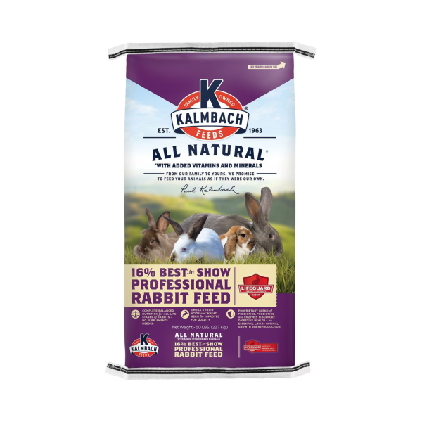 Kalmbach Feeds 16% Best-in-Show Rabbit Feed Online Hot Sale