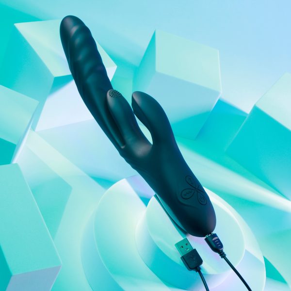 Playboy Rapid Rabbit Thrusting Vibrator with Flapping Shaft Discount - Image 5
