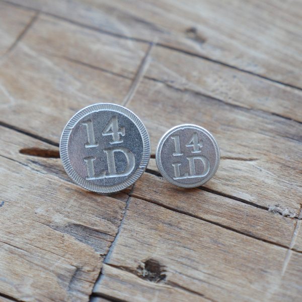 14th Light Dragoons Button (British) 1812-1815 For Sale