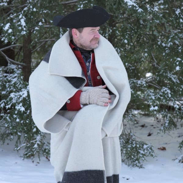 Striped Wool Blanket Fashion - Image 5