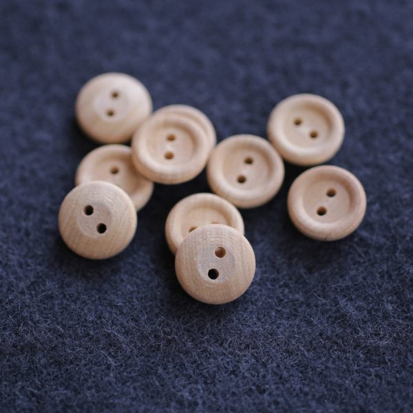 Wooden Buttons Pkg of 10 Online
