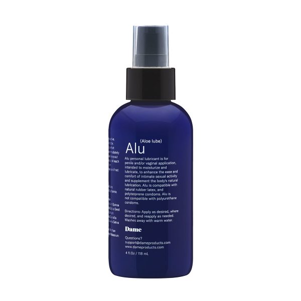 Alu Aloe Vera Water Based  Lubricant and Intimate Moisturizer 4 oz For Sale - Image 2