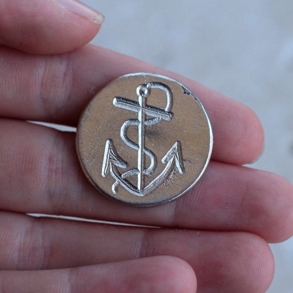 1-1 16  Marine Buttons Plain Rim Extra Large For Cheap - Image 2