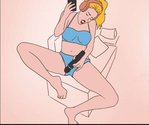 Lovense Domi 2 Powerful App Controlled Wand Vibrator Online now - Image 4