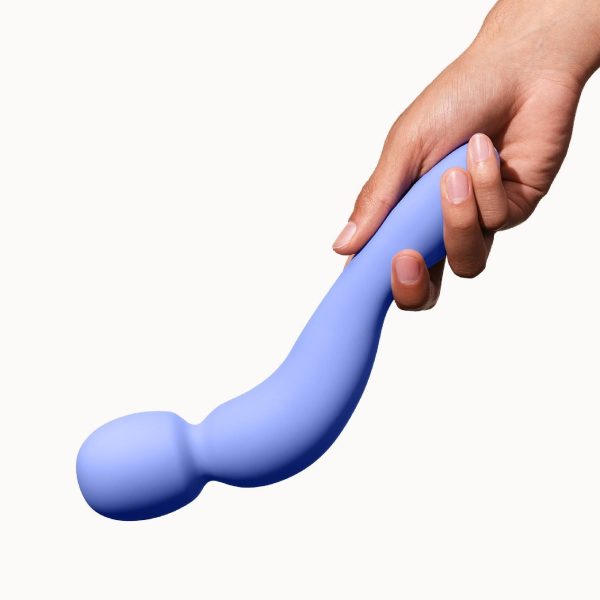 Dame Com Ergonomic Waterproof Wand Vibrator - Periwinkle Supply - Image 3