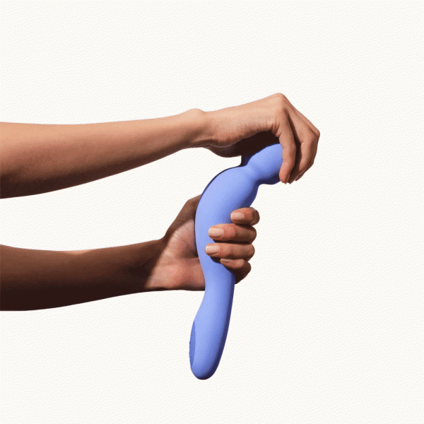 Dame Com Ergonomic Waterproof Wand Vibrator - Periwinkle Supply